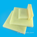 Geel polyethyleen Hdpe kunststof plaatblad